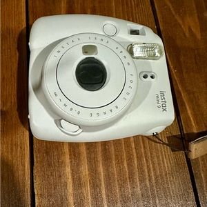 instax mini 9 smokey white camera